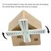 Pursuestar You are My Sunshine Rotating Wood House Windmill Wind Up Music Box, YunSheng Mechanism Movement Musical Gift for Birthday Christmas Wedding Mother's Day view 4