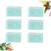 Holibanna 6pcs Transparent Stackable Plastic Storage Container for Organized Closets Entryway under Bed view 3
