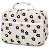 Bluboon Kids Girls Lunch Bag Insulated Lunch Box for school Corduroy Lunch Cooler Organizer School Kids Lunch Tote (Corduroy Beige Floral) view 1