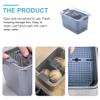 Cabilock Food Storage Container 7.8 Inch Clear Fresh Box with Breathable Valve Refrigerator Organizer for Kitchen and Camping view 4