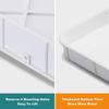 Air Conditioner Drip Pan, Universal Window Air Conditioner Drain Kit, PP5 Plastic Drip Pan With Drain Tubing, Condensate Water Collector Drip Tray (Size : 81.5x33cm/91.5x45cm) ( Color : 3m tube , Size view 2