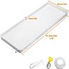 Air Conditioner Drip Pan, Universal Window Air Conditioner Drain Kit, PP5 Plastic Drip Pan With Drain Tubing, Condensate Water Collector Drip Tray (Size : 81.5x33cm/91.5x45cm) ( Color : 3m tube , Size view 3