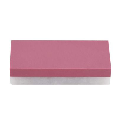 Double Sided Kitchen Knife Sharpening Stone - Premium Sharpening Stone for Coarse and Fine Grinding - Lightweight and Portable - Suitable for Knife, Scissors and