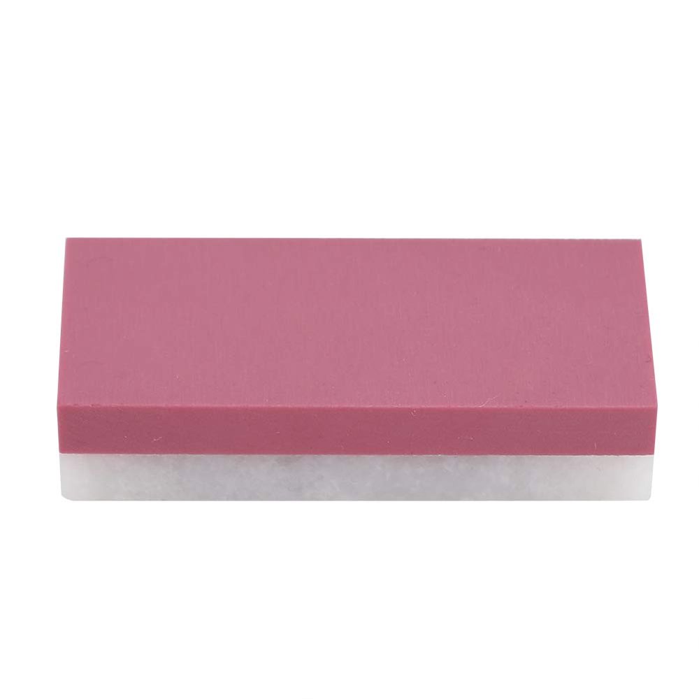 Double Sided Kitchen Knife Sharpening Stone - Premium Sharpening Stone for Coarse and Fine Grinding - Lightweight and Portable - Suitable for Knife, Scissors and