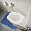 MAGICLULU U-Shaped Non- Toilet Mat Fleece Memory Floor Pad for Bathroom Absorbent and Quick-Drying for Home Use view 2