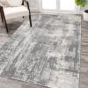 6x9 Area Rugs Washable Boho Rug, Non Slip Carpet for Living Room, Bedroom, Kitchen, Soft Low-Pile Rug, Multi Color/Gray/Beige Distressed Print Rugs, Loop Pile Carpets view 2