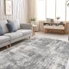 6x9 Area Rugs Washable Boho Rug, Non Slip Carpet for Living Room, Bedroom, Kitchen, Soft Low-Pile Rug, Multi Color/Gray/Beige Distressed Print Rugs, Loop Pile Carpets view 3