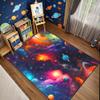 kodhyvj Universe Solar System Rug - Boys Galaxy Rugs for Bedroom - Large Size Outer Space Rug Galaxy Theme Planet Printed Throw Rugs Educational Learning Indoor Outdoor Floor Sofa Mats 4.5x6 Feet view 4