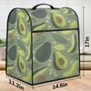 Avocado Fruit Pattern Stand Mixer Cover Compatible with 6-8 Quarts Kitchen Aid Mixer Dust Proof Kitchen Mixer Cover with Top Handle and Pockets view 3