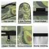 Avocado Fruit Pattern Stand Mixer Cover Compatible with 6-8 Quarts Kitchen Aid Mixer Dust Proof Kitchen Mixer Cover with Top Handle and Pockets view 4