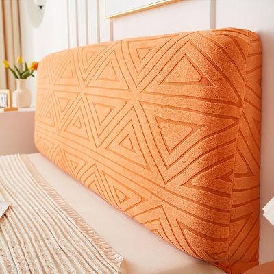SPeesy headboard slipcover Bed headboard Cover headboard Covers headboard Cover Queen with Padding Stretch Solid Color Headboard Slipcover, 220cm