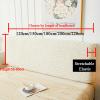 SPeesy headboard slipcover Bed headboard Cover headboard Covers headboard Cover Queen with Padding Stretch Solid Color Headboard Slipcover, 220cm view 2
