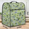 Grape Gras Green Stand Mixer Cover Compatible with 6-8 Quarts Kitchen Aid Mixer Dust Proof Kitchen Mixer Cover with Top Handle and Pockets view 3