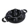 7 Holes Takoyaki Pan,Cast Iron Heavy Duty NonStick Cooking Plate Octopus Ball Maker Breakfast Biscuit Muffin Cornbread Egg Cooker Kitchenware view 3