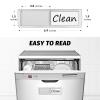 Cimkiz Dishwasher Magnet Clean Dirty Sign Easy to Slide Non-Scratching view 2