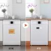Cimkiz Dishwasher Magnet Clean Dirty Sign Easy to Slide Non-Scratching view 4
