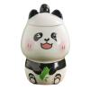 AuLYN Hot Chocolate Mug cute mug Ceramic Mug with Lid And Spoon Hot Cocoa Mugs Birthday Gift For Man and Woman Embossed Panda Mug Student Dormitory Gifts (Wink) view 1