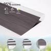 ACMEART Motorized Zebra Shades with Remote,Dual Layer Automatic Window Blinds,Blackout Electric Blinds for Home Office Custom Size (Dark Grey) view 3