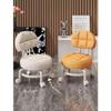 KITCISSL Universal Wheel Small Stool Household Pulley Removable Short Stool with Wheels, Toddler Chair with Backrest, Shoe Bench Living Room Foot Stools Children's Round Chair (Color : Orange) view 3