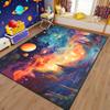Galaxy Area Rug - Space Rugs for Boys Bedroom - Universe Solar System Planet Rug Outer Space Themed Bedroom Decor Carpet for Kids Room Indoor Floor Sofa Matst 2.5x4 Feet view 1