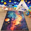 Galaxy Area Rug - Space Rugs for Boys Bedroom - Universe Solar System Planet Rug Outer Space Themed Bedroom Decor Carpet for Kids Room Indoor Floor Sofa Matst 2.5x4 Feet view 2