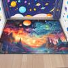 Galaxy Area Rug - Space Rugs for Boys Bedroom - Universe Solar System Planet Rug Outer Space Themed Bedroom Decor Carpet for Kids Room Indoor Floor Sofa Matst 2.5x4 Feet view 4