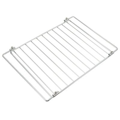 Healvian 1pc Barbecue Net Stainless Steel Grill Rack for Electric Oven Easy to Clean Cooking Tool for Bbq and Baking