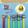 10PCS Baseball Straw Cover Cap for Stanley Cup, Cute Silicone Straw Topper for Stanley 30&40 Oz Tumbler, 10mm 0.4in Dust-Proof Reusable Tips Lids view 2