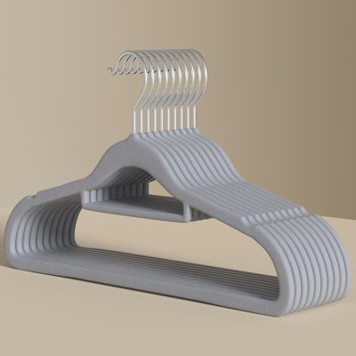 Flocking Hangers for Drying Clothes and Clothes Racks