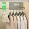 Flocking Hangers for Drying Clothes and Clothes Racks view 3