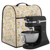Cute Monkey Banana Stand Mixer Cover Compatible with 6-8 Quarts Cute Kitchen Aid Mixer Dust Proof Kitchen Mixer Cover with Top Handle and Pockets view 2