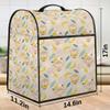 Cute Monkey Banana Stand Mixer Cover Compatible with 6-8 Quarts Cute Kitchen Aid Mixer Dust Proof Kitchen Mixer Cover with Top Handle and Pockets view 3