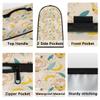 Cute Monkey Banana Stand Mixer Cover Compatible with 6-8 Quarts Cute Kitchen Aid Mixer Dust Proof Kitchen Mixer Cover with Top Handle and Pockets view 4