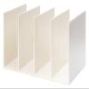 Book Ends Nonskid Bookends Small Desktop Bookends Bookshelf 4-Layer Integrated Bookend Anti-Mobile Student Desktop Books Storage Rack Office File Shelf Bookends Decorative view 1