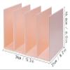 Book Ends Nonskid Bookends Small Desktop Bookends Bookshelf 4-Layer Integrated Bookend Anti-Mobile Student Desktop Books Storage Rack Office File Shelf Bookends Decorative view 2