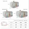 Easter Rabbit 4 Slice Toaster Cover Small Appliance Cover Toaster Dustproof Fingerprint Protectors Machine Washable, Buffalo Plaid Eggs Spring Garden Herbs view 3