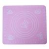 BESTOYARD Silicone Baking Mat Baking Mat with Measurement Non Stick Baking Mat Mat Non-slip Pastry, medium, Pink view 1