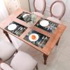 Astronaut Landing on The Moon Placemats Set Washable Non-Slip Place Mats Heat Resistant Table Mats Rectangle PVC Woven Placemat for Dining Table Decoration view 2