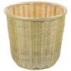 Ciieeo Wicker Basket Lid Bamboo Storage Organizer Snack Fruit Basket for Desktop view 1