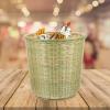 Ciieeo Bamboo Woven Storage Basket Home Storage Organizer Fruit Veg Container view 2