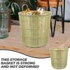 Ciieeo Bamboo Woven Storage Basket Home Storage Organizer Fruit Veg Container view 4