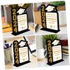 NUOBESTY Graduation Table Centerpiece Wooden Decor Graduation Party Supplies Party Favor view 4