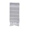 JUSHZ Bath Towels Large Set Bath Sheets Towels for Adults Bath Towel for Bathroom Cotton Multi Coloured Striped Soft Adult Beach Towel Pure Cotton Quick-Drying Shawl (90x180cm,Grey) view 1