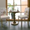 Easter Bunny Dining Chair Cover Set of 8,Stretch Chair Protectors Slipcover,Spandex Kitchen Chair Seat Back Cushion Slip Cover for Dining Room,Party,Ceremony Retro Flower Eucalyptus Leaves Easter Eggs view 3
