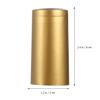 Ciieeo 100pcs Heat Shrink Wine Bottle Caps Gold Sealing Film for and Restaurant Use Easy Application Heat Blower for Wine Shops and Wineries view 2