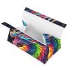 Colorful Dragon Tissue Box Cover, PU Leather Rectangular Tissue Box Case Organizer Holder Vanity Dresser Night Stand Table Countertop Home Office Car 7.7X4.7X4.3'' view 2