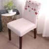 Valentine's Day Dining Chair Cover Set of 8, Stretch Chair Protectors Slipcover, Spandex Kitchen Chair Seat Back Cushion Slip Cover for Dining Room, Party, Hotel, Ceremony Pink Love Romance Holiday view 2
