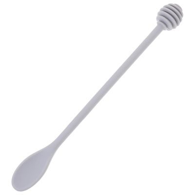 Silicone Honey Stirring Spoon Long Handle Dipper for Syrup Honey Mixing Stick for Kitchen for Party Favors Color