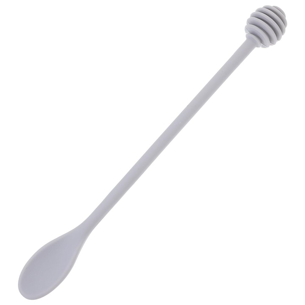 Silicone Honey Stirring Spoon Long Handle Dipper for Syrup Honey Mixing Stick for Kitchen for Party Favors Color