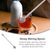 Silicone Honey Stirring Spoon Long Handle Dipper for Syrup Honey Mixing Stick for Kitchen for Party Favors Color view 3